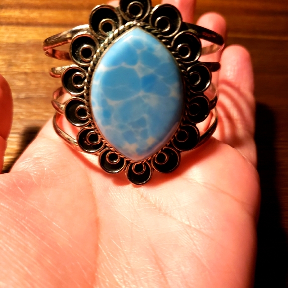 Silver Cuff Bracelet - Picture 7 of 14